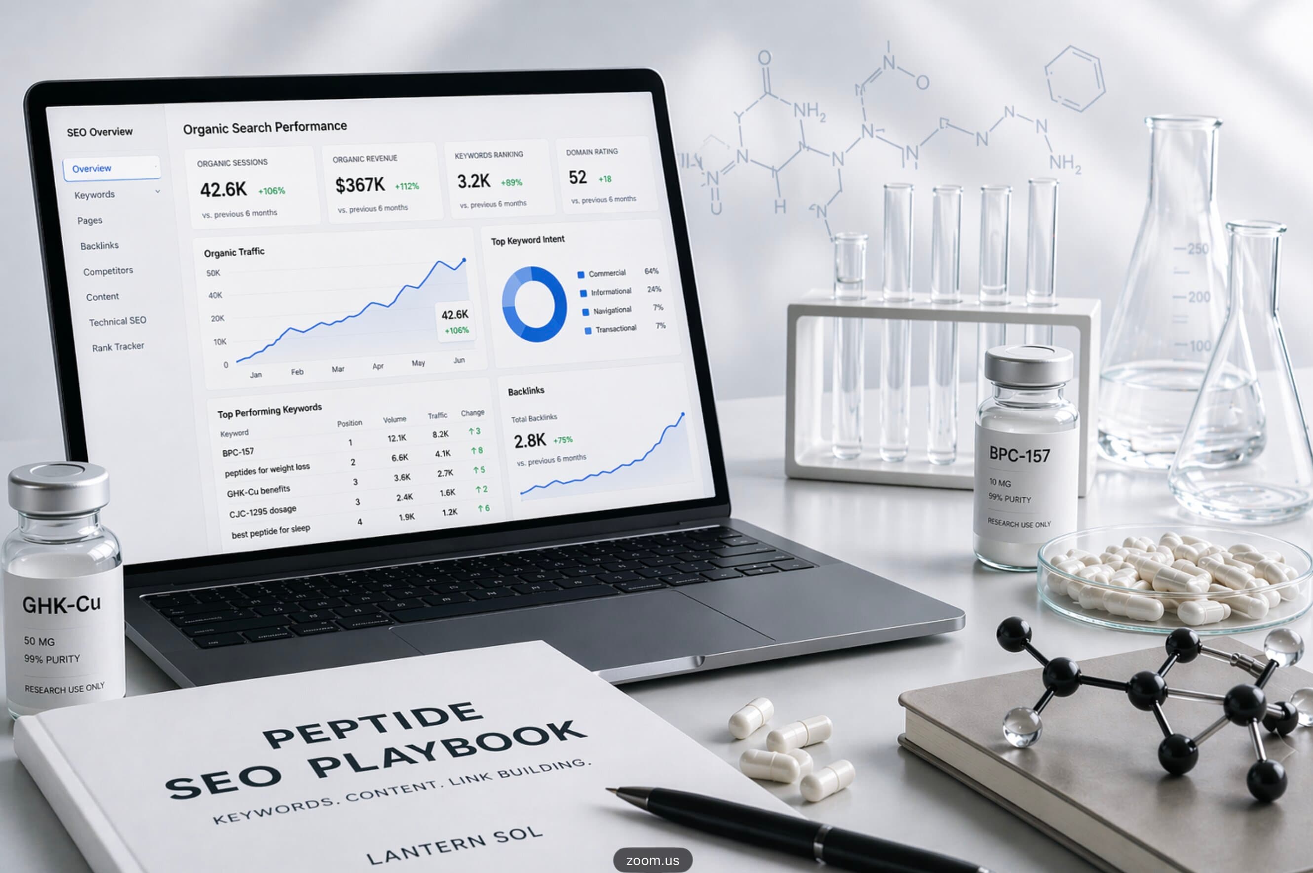 The Peptide SEO Playbook: Keywords, Content, and Link Building