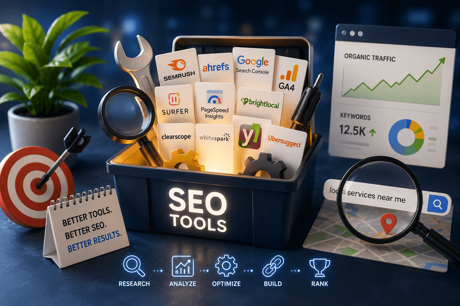 Best SEO Tools in 2026: 12 Tools Our Agency Uses Every Day